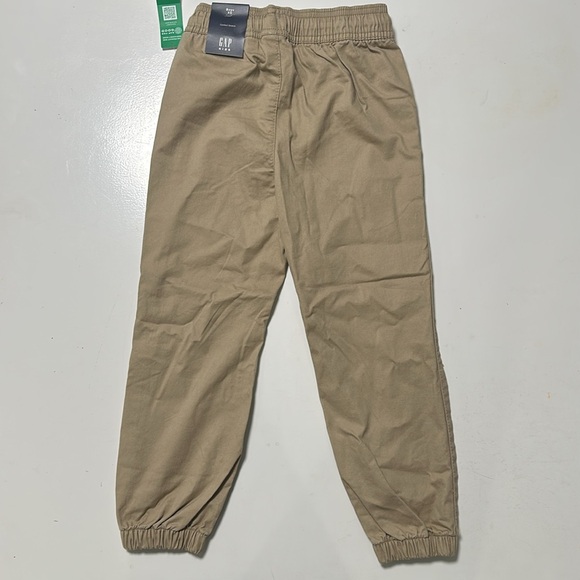NWT GAP Kids Boys Comfort Stretch Khaki Joggers XS 4-5 - Picture 4 of 5